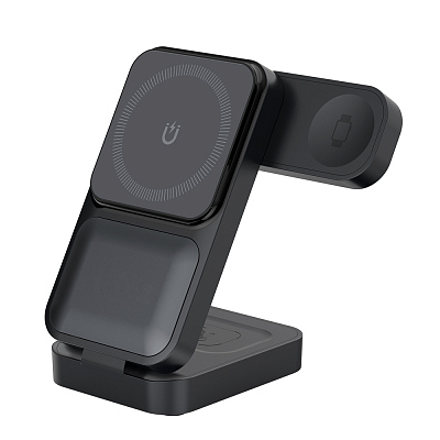 Беспроводной магнитный ПЗУ Pero WB01 Ultimate MagSafe 3в1