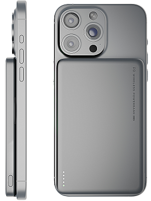 Беспроводной магнитный ПЗУ Olmio QM-15, темно-серый