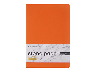 Тетрадь с каменной бумагой А5 Carrara