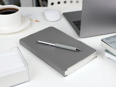 Ручка шариковая Eyeshot Soft Touch, черная