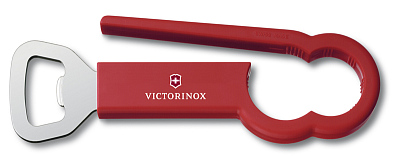 Открывалка для бутылок VICTORINOX Pet, сталь/пластик, красная