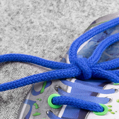 Круглый шнур Lasso L, синий, 110 см