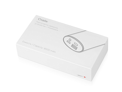 Внешний аккумулятор Спайк, 8000 mAh