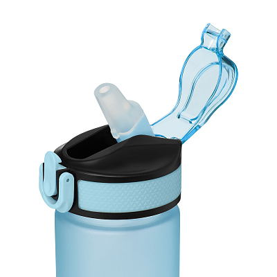 Бутылка для воды Флип мини (Flip mini), голубая