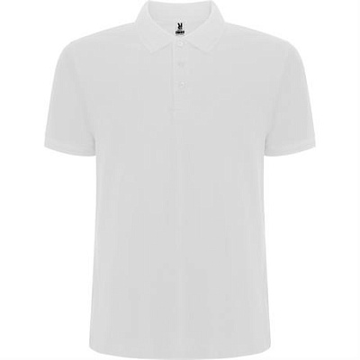 Футболка поло PEGASO PREMIUM мужская, БЕЛЫЙ 4XL (Белый)