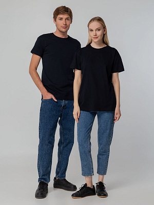 Футболка унисекс T-bolka 140, темно-синяя