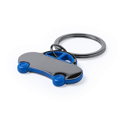 Брелок RADER, нержав. сталь, красный, 4.2*3*0.4см