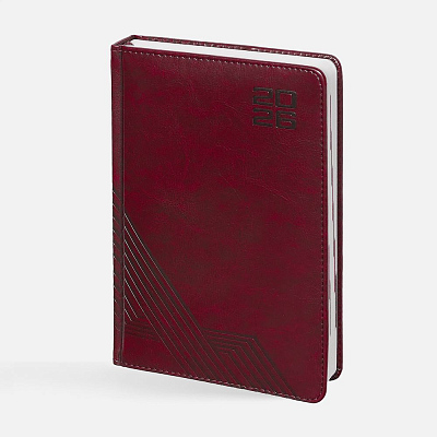 Ежедневник Faro, датированный, бордовый