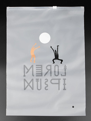 Пакет Zip Lock, M, белый