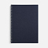Блокнот Salvador в клетку, темно-синий - Фото 2