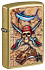 Зажигалка ZIPPO Guy Harvey с покрытием Street Brass, латунь/сталь, золотистая, 38x13x57 мм - Фото 1