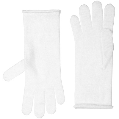 Перчатки Alpine, удлиненные, белые (Белый)