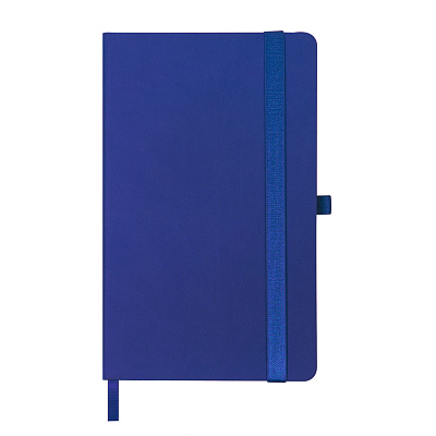 Ежедневник недатированный HAMILTON, A5, темно-синий, кремовый блок