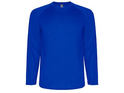 Футболка с длинным рукавом Montecarlo мужская (Королевский синий)