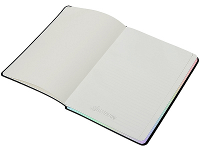 Блокнот А5 в гибкой обложке Fellini с голографическим срезом