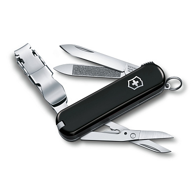 Нож-брелок VICTORINOX NailClip 580 65 мм 8 функций красный