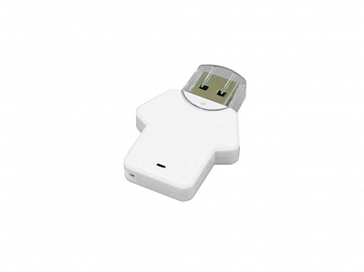 USB 3.0- флешка на 128 Гб в виде футболки (Белый)