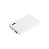 Внешний аккумулятор с подсветкой Skyline 5000 mAh, белый - Фото 1