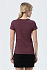 Футболка женская Regent Fit Women, бордовый меланж - Фото 5