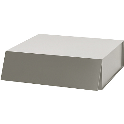 Подарочная коробка-трансформер большая, серая