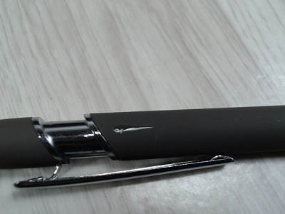 Ручка-стилус металлическая шариковая Sway soft-touch