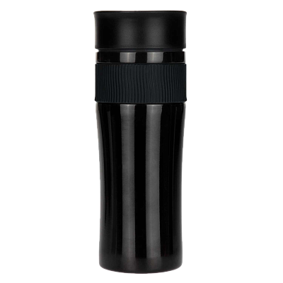 Термокружка вакуумная Polo, черная (Чёрный)