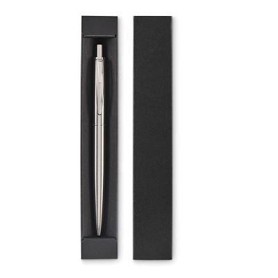 Push button pen in box