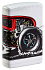 Зажигалка ZIPPO Hot Rod Design с покрытием 540 Matte, латунь/сталь, белая, матовая, 38x13x57 мм - Фото 7