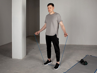 Скакалка Hopper, синяя