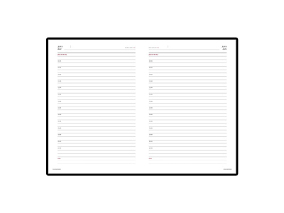 Ежедневник А5 недатированный Leader