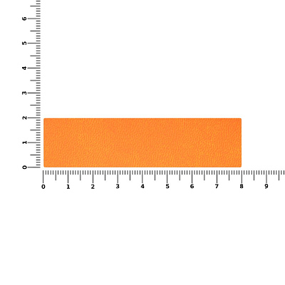 Лейбл Listra Latte, оранжевый