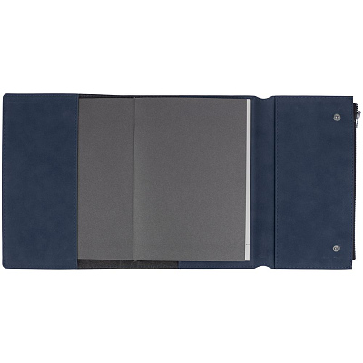 Ежедневник Grace на заказ, недатированный, темно-синий