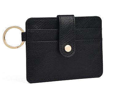 Держатель банковских карт Vanda, черный (Чёрный)