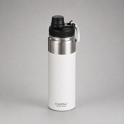 Вакуумная термобутылка ALPINE FLASK, 530 мл (Белый)