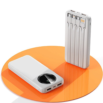 Набор "Гарант", белый с оранжевым