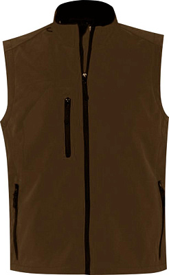 Жилет мужской софтшелл Rallye Men ярко-синий (Шоколадный)