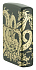 Зажигалка ZIPPO Dragon Design с покрытием Green Matte, латунь/сталь, зеленая, матовая, 38x13x57 мм - Фото 7