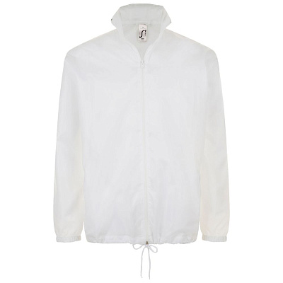 Ветровка унисекс Shift, красная (Белый)