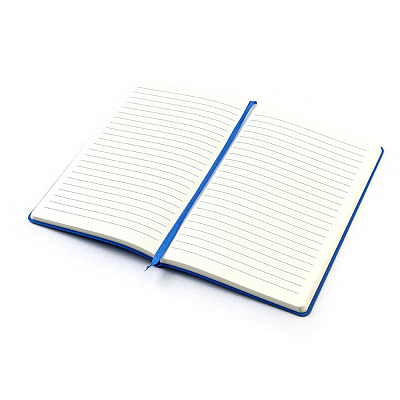 Блокнот A5 Molto в мягком переплёте,  тёмно-синий