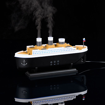 Увлажнитель-ароматизатор Steam Stream, черный