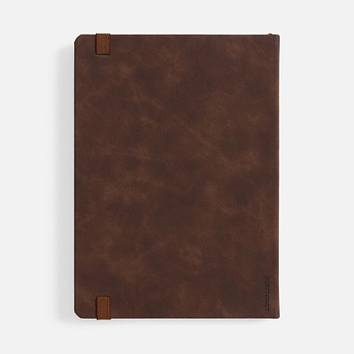 Ежедневник Urban Hard, недатированный, коричневый
