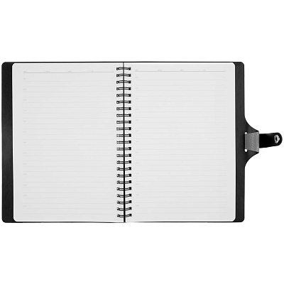 Ежедневник Strep Front на заказ, недатированный, серый