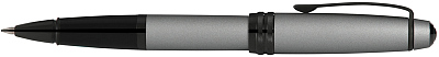 Ручка-роллер Cross Bailey Matte Grey Lacquer. Цвет - серый.