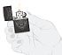 Зажигалка ZIPPO Big Cat с покрытием High Polish Black, латунь/сталь, черная, глянцевая, 38x13x57 мм - Фото 5