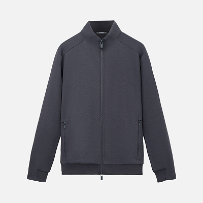 Толстовка на молнии ASTIN антрацит, размер XXL