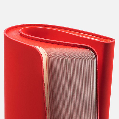 Ежедневник Shall Light, недатированный, красный