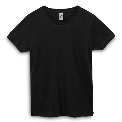 Футболка женская Regent Women, желтая (Чёрный)