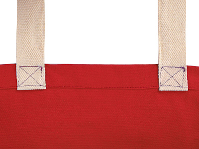 Сумка Donny из  хлопка 250г/м2 с донной складкой и парусиновыми ручками