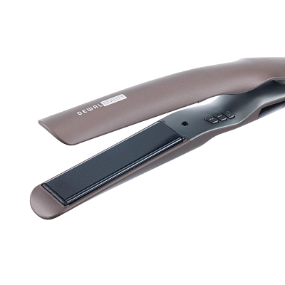 Щипцы для волос DEWAL BEAUTY Triumph 25x105 мм, кофейные