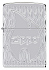 Зажигалка ZIPPO Armor® с покрытием High Polish Chrome, латунь/сталь, серебристая, 38x13x57 мм - Фото 2